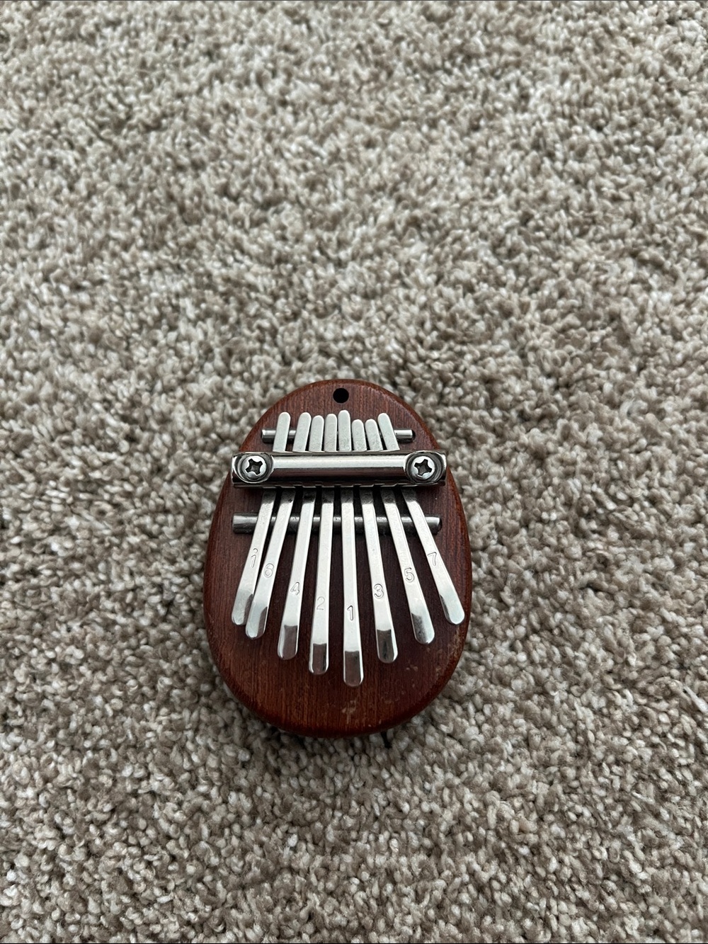 Mini Wooden Thumb Piano